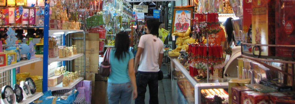 Chatuchak-marknaden i Bangkok Thailand